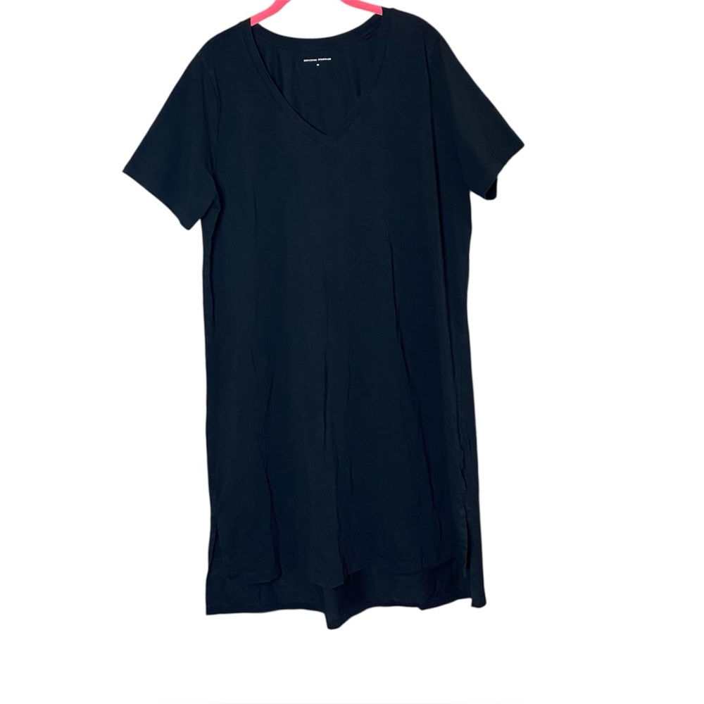 Universal Standard Tesino Jersey Dress Black M 18/20 Minimalist